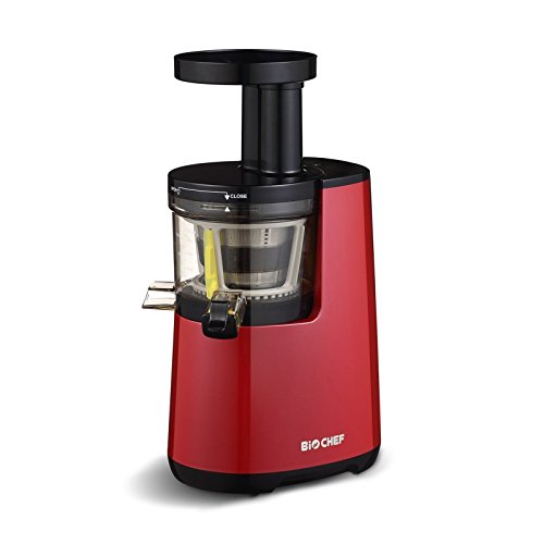 Biochef Atlas ”“ Extractor de Zumos Cold Press, Slow Juicer, Licuadora en Frío. 150W y 65 Rpm. Garantía de por Vida en El Motor. (Amaranto) Biochef Atlas ”“ Extractor de Zumos Cold Press, Slow Juicer, Licuadora en Frío. 150W y 65 Rpm. Garantía de por Vida en El Motor. (Amaranto)