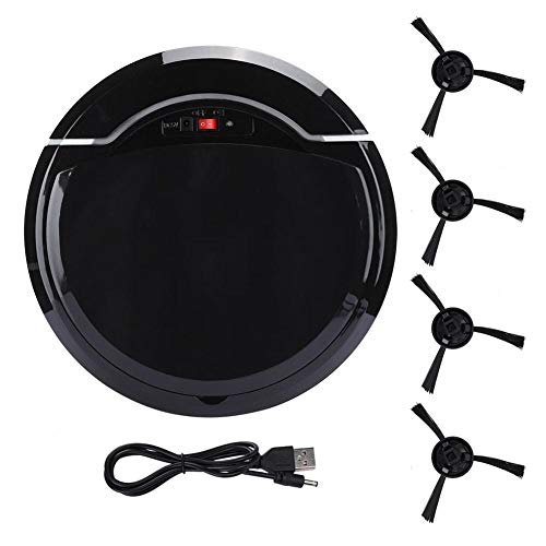BLLBOO Aspiradora - Aspiradora Inteligente Aspiradora Inteligente Robot barredora Máquina de Limpieza de Pisos con Carga USB DC5V BLLBOO Aspiradora - Aspiradora Inteligente Aspiradora Inteligente Robot barredora Máquina de Limpieza de Pisos con Carga USB DC5V