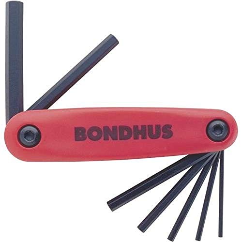 Bondhus 12587 - Juego de llaves allen plegables en soporte