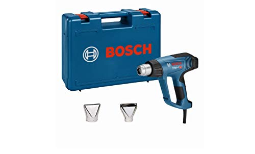 Bosch Professional GHG 23-66 - Decapador (2300 W, temperatura regulable 50 hasta 650°, pantalla digital, 10 flujos, en maletín)