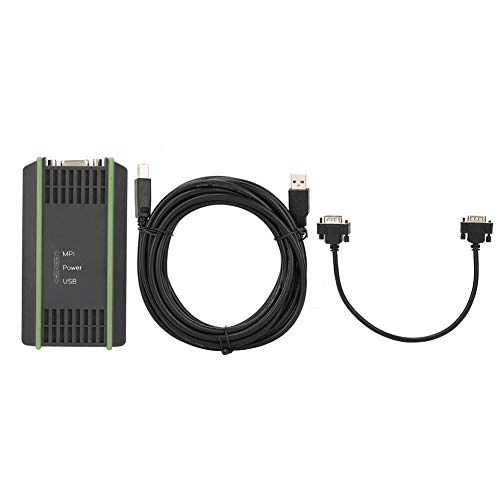 Cable de Programación PLC Cable de Programación USB MPI Compatible Para Siemens S7-200 300 400 Cable Aislado de 7 Pines Adaptador de Cable PLC Para Reemplazo 6ES7972-0CB20-0XA0