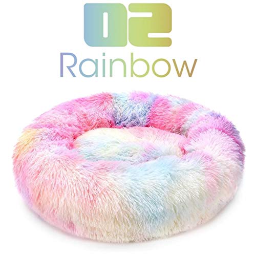 Cama para Perros pequeños para Perros de Interior, Camas para Perros Donut autocalentables para Perros pequeños Que mejoran el sueño y se Mantienen Calientes Cama para Perros pequeños para Perros de Interior, Camas para Perros Donut autocalentables para Perros pequeños Que mejoran el sueño y se Mantienen Calientes