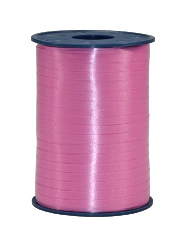 C.E. Pattberg Präsent America - Rollo de cinta de rizado para regalos (5 mm x 500 m), color rosa