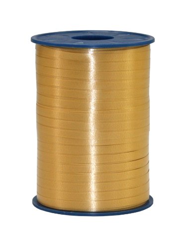 C.E. Pattberg Präsent America - Rollo de cinta para rizar (5 mm x 500 m), color dorado