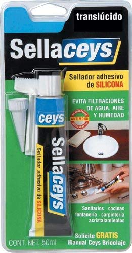 Ceys M8992 - Silicona sellaceys translucido 50ml