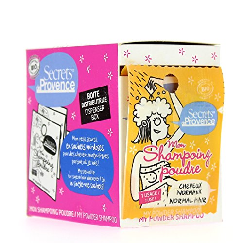 Champú Orgánico en Polvo Monodosis - Arcilla Amarilla para Cabello Normal - 12 sobres x 1 gr. - Secrets de Provence Champú Orgánico en Polvo Monodosis - Arcilla Amarilla para Cabello Normal - 12 sobres x 1 gr. - Secrets de Provence