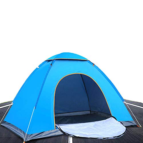 CXZC Tienda de campaña, Tienda automática de pirámide emergente Tienda de Viaje Anti-UV Tienda de Playa Impermeable Tienda de mosquitera Doble Plegable para 2 Personas CXZC Tienda de campaña, Tienda automática de pirámide emergente Tienda de Viaje Anti-UV Tienda de Playa Impermeable Tienda de mosquitera Doble Plegable para 2 Personas