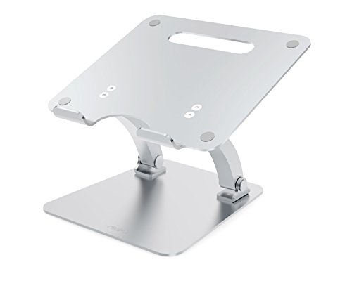 Desire2 Laptop Stand View My Screen Supreme Riser Dual Pivot Adjutsable Riser Desk Stand Holder for LAPTOPS MACBOOKS to Improve Posture and Viewing Position
