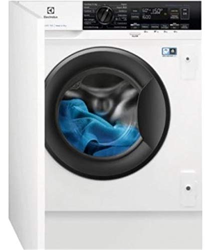 Electrolux EW7W3866OF lavadora Carga frontal Integrado Blanco A - Lavadora-secadora (Carga frontal, Integrado, Blanco, Izquierda, Giratorio, LED)