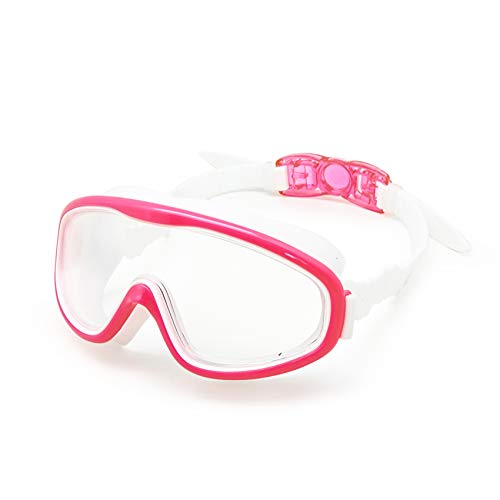 EnzoDate Kids Swim Goggles Children 3-8Y Wide Vision Anti-Fog Anti-UV Snorkeling Diving Mask Ear Plugs Outdoor Sports