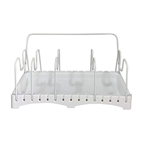 Estantes para Ollas Estante para Almacenamiento De Sartenes Organizador De Sartenes Estante para Sartenes para Sartenes Planchas para Ollas Estante Organizador De Sartenes para Gabinetes De Cocina A