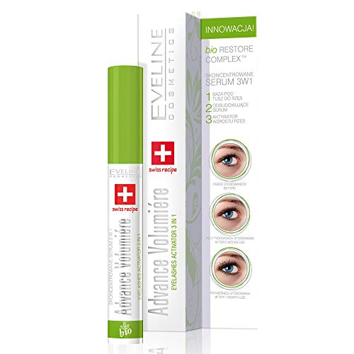 Eveline Cosmetics Advance Volumiere Eyelashes Activator Serum skoncentrowane do rzęs 3w1 10ml