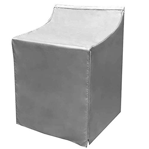 Exquisita mano de obra Adopta un diseño de cremallera Cubierta de secadora duradera impermeable con bolsa de almacenamiento para la secadora Accesorio(gray, 74 * 71 * 101cm)