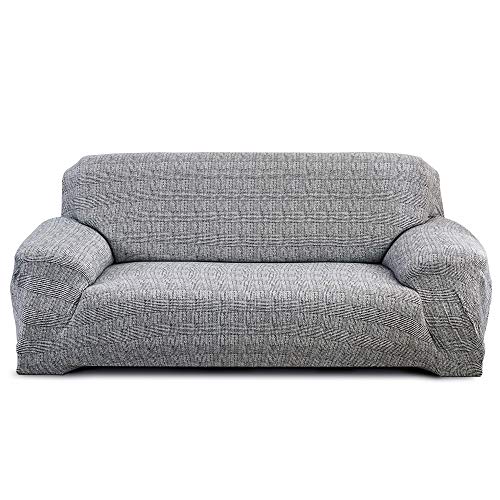 Feilaxleer Funda Elástica para Sofá 3 Plazas con 1 Funda de Almohada,Protector Cubierta para sofá,I Feilaxleer Funda Elástica para Sofá 3 Plazas con 1 Funda de Almohada,Protector Cubierta para sofá,I