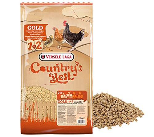 FINCA CASAREJO Gold 1&2. Pienso para Pollitos de gallina en migaja. Versele Laga. Saco de pienso para Pollitos 5 kgs FINCA CASAREJO Gold 1&2. Pienso para Pollitos de gallina en migaja. Versele Laga. Saco de pienso para Pollitos 5 kgs