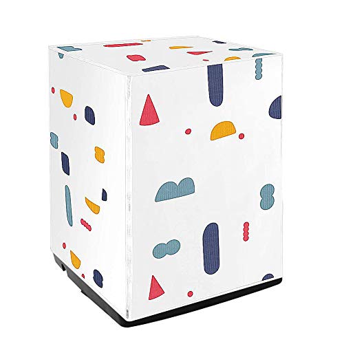 Funda para Lavadora, FANDE Funda Lavadora Carga Frontal, Cubierta Lavable Cremallera, Impermeable a Prueba Funda para Lavadora Exterior (62x56x83 cm) Funda para Lavadora, FANDE Funda Lavadora Carga Frontal, Cubierta Lavable Cremallera, Impermeable a Prueba Funda para Lavadora Exterior (62x56x83 cm)
