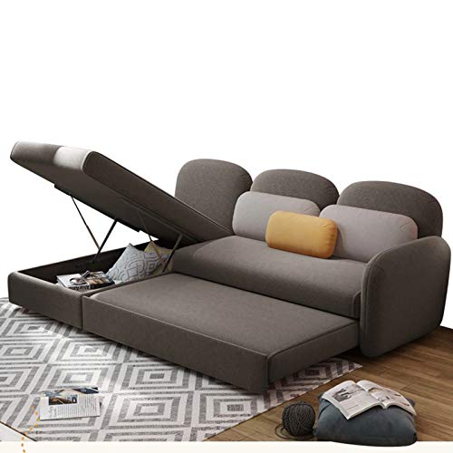 FYHpet Sofá Cama Dual-Uso Multifunción Sofá Plegable de Plegado con sofá Futon Sofá para apartamento sofá Sala de Estar sofá Moderno