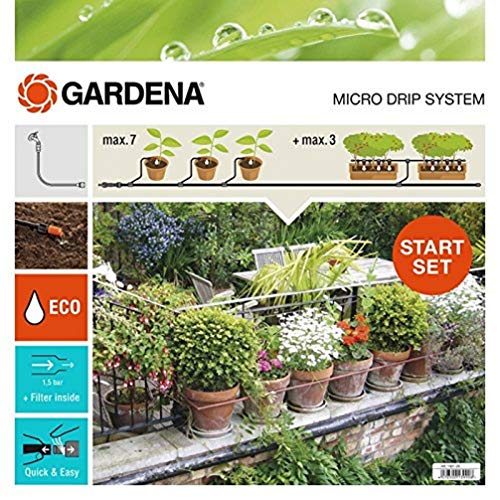 Gardena 13004-26 - Set de Inicio para macetas automático