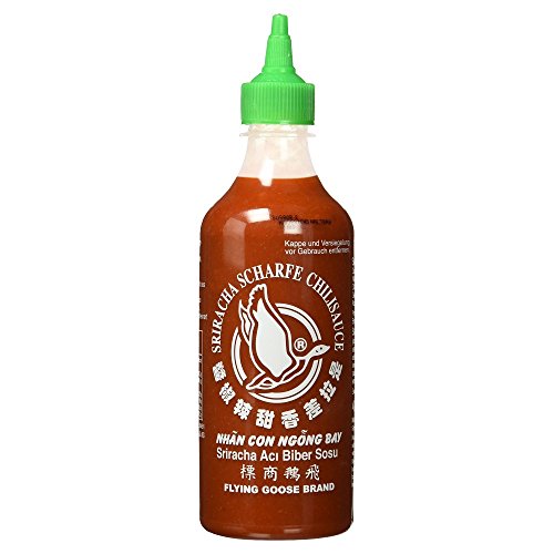 German Flying Goose Sriracha Chili Sauce Spicy - 1 x 455 ml