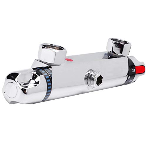 Grifo Termostático Ducha en Cobre, Grifo Termostático de Ducha Grifo Termostático de Bañera Protección Seguridad Práctica Grifo Termostático Ducha en Cobre, Grifo Termostático de Ducha Grifo Termostático de Bañera Protección Seguridad Práctica