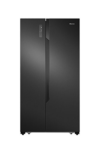 Hisense RS670N4BF3 Independiente 516L A+++ Negro nevera puerta lado a lado - Frigorífico side-by-side (Independiente, Negro, Puerta americana, LED, Puerta a puerta, Tocar)