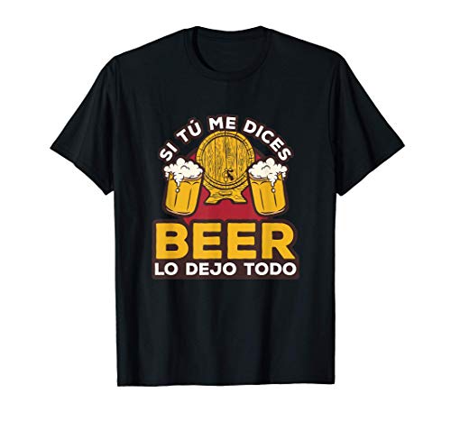 Hombre Divertida Idea De Regalo Para Beber Para Amante Cerveza Beer Camiseta
