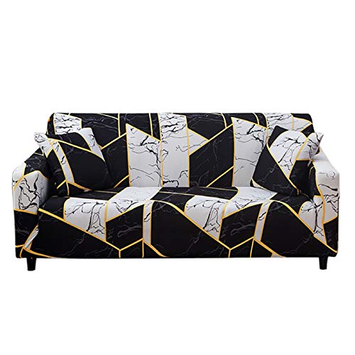 HOTNIU Funda Elástica de Sofá 1/2/3/4 Plazas, Cubre Antideslizante/Protector Ajustables de Sofá, Decorativas Fundas Impresa para Sofas, con Cuerda de Fijación (Cuatro Plaza, Patrón SK) HOTNIU Funda Elástica de Sofá 1/2/3/4 Plazas, Cubre Antideslizante/Protector Ajustables de Sofá, Decorativas Fundas Impresa para Sofas, con Cuerda de Fijación (Cuatro Plaza, Patrón SK)