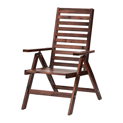 Ikea Applaro 702.085.39 - Silla reclinable, color marrón