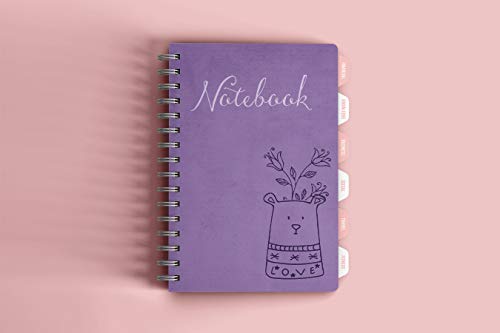 (K.469)Notebook to set daily plan: Purple brown cover with vase image. Paperback |size 6x9| |200 pages| (English Edition)