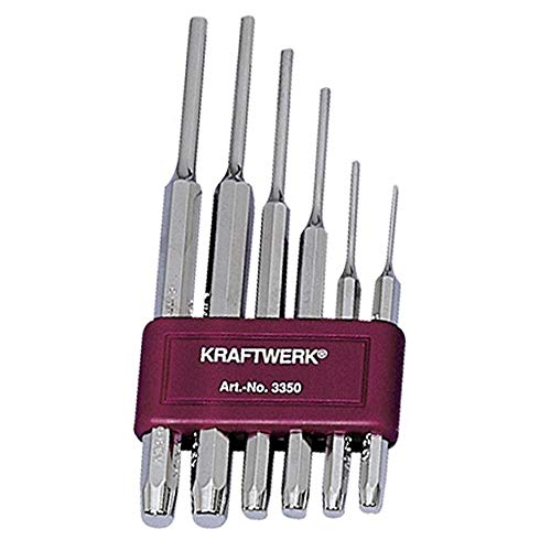 KRAFTWERK 3350-6-pzs. Set botadores cilindricos