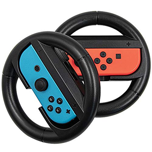 Lammcou Volante Joycon compatible con Nintendo Switch Joy-Con Controller Steering Wheel Grips