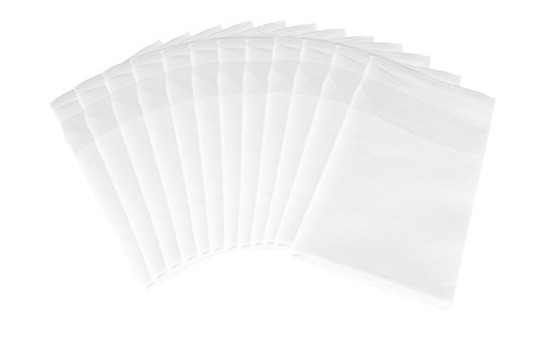 Luxpresso - Servilletas de tela Damasco / servilletas con borde atlas blancas, 50 x 50 cm, algodón, weiß, 12 Stoffservietten - Vorteilspack