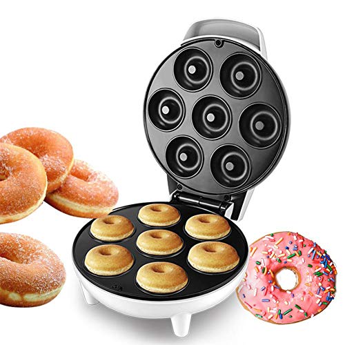 Máquina Para Hacer Donuts Rosquillas, Donut De 7 Agujeros, Placas Calientes Antiadherentes, Hornear En Casa DIY