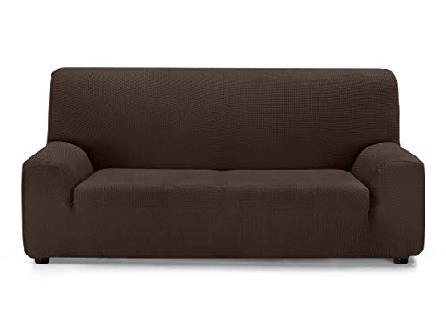 Martina Home Funda de sofá Super elástica Multi Adaptable Daytona, Chocolate, 3 Plazas Martina Home Funda de sofá Super elástica Multi Adaptable Daytona, Chocolate, 3 Plazas