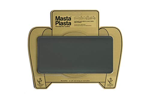 MastaPlasta - Parches autoadhesivos para reparación de Cuero y Otros Tejidos. Verde. Elije el tamaño y el diseño. Primeros Auxilios para sofás, Asientos de Coche, Bolsos, Chaquetas