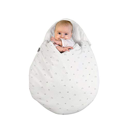 Miyanuby Saco de Dormir para Bebés, Huevos Lindos Dulce y Cálido Algodón Nido del Ángel Nido del Bebé Niña y Niño, Manta para Bebé Recién Nacido 0 a 6 Meses