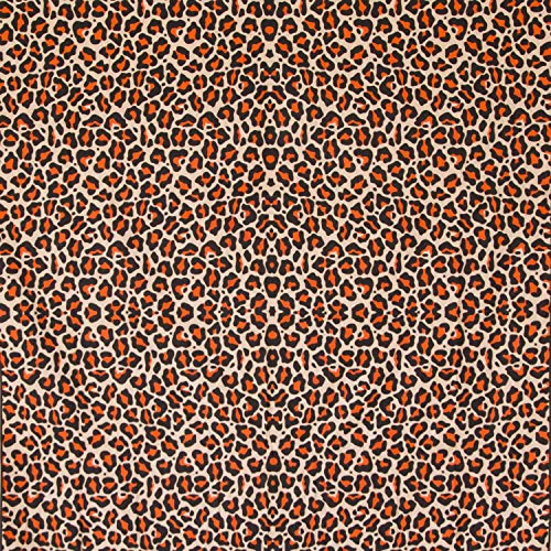 MOMOMUS Tapiz Mandala Leopardo - 100% Algodón, Grande, Multiuso - Plaid/Foulard/Tela/Colcha Ideal como Cubre Sofá/Cama