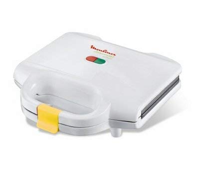 Moulinex SM154042 Sandwichera 700 W, color blanco Moulinex SM154042 Sandwichera 700 W, color blanco