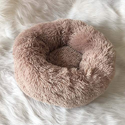 MYYXGS Cama OrtopéDica para Perros Comfort Donut Lavable para Perros Y Gatos Cama con CojíN 40Cm