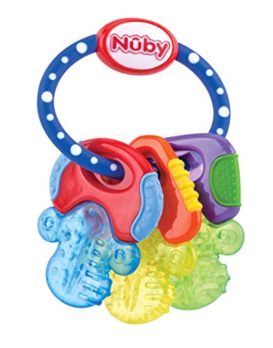 NUBY Llaves de dentición refrigerantes con pureICE Gel NUBY Llaves de dentición refrigerantes con pureICE Gel