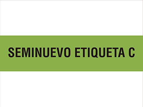 Oedim Imán para Coche - Seminuevo Etiqueta C Color Verde | 80 x 20 cm | PVC Imantado | Imán Resistente y Económico |