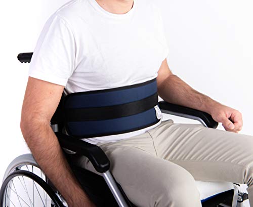 OrtoPrime Cinturón Abdominal de Seguridad Confort para Silla de Ruedas o Silla Geriátrica - Alta Protección Anti-Caídas (Talla Universal Ajustable) OrtoPrime Cinturón Abdominal de Seguridad Confort para Silla de Ruedas o Silla Geriátrica - Alta Protección Anti-Caídas (Talla Universal Ajustable)