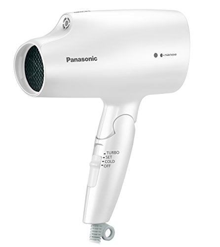 Panasonic EH-NA5A Blanco 1000 W - Secador de pelo (95 °C, Blanco, Monótono, 1,7 m, 1000 W, 1400 W)
