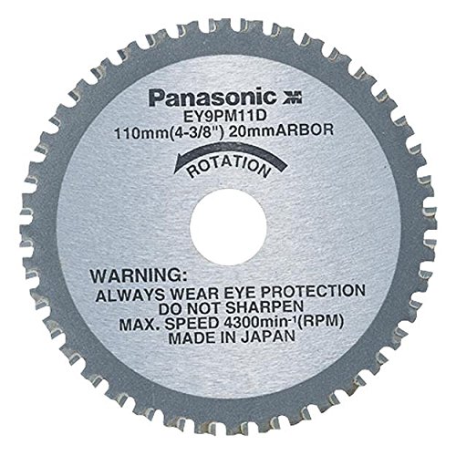 Panasonic - Hoja de sierra circular para metal (dimetro de 110 mm, 40 dientes)