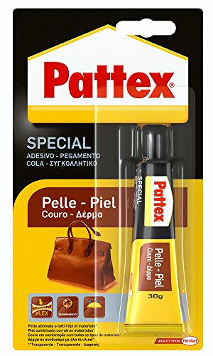 Pattex Pegamento para piel con alta flexibilidad y larga duración, 1 x 30 gr Pattex Pegamento para piel con alta flexibilidad y larga duración, 1 x 30 gr