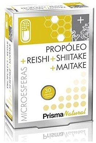 Prisma Natural Propóleo, Reishi, Shitake y Maitake - 30 Cápsulas