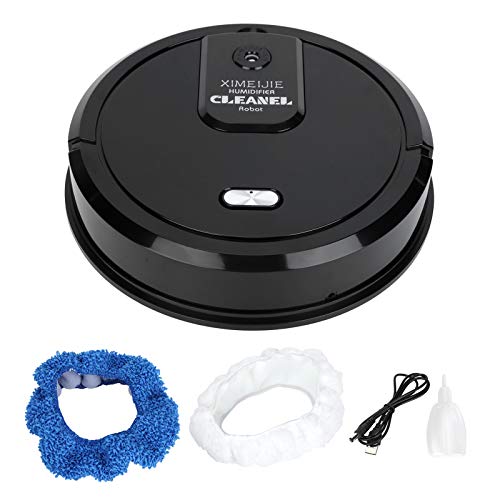 Robot Aspirador, barredora automotriz, Limpieza en seco y húmedo para el hogar, Robot Aspirador, máquina barredora Recargable, para Mascotas, Suelos Duros y alfombras Medianas(25 * 6.5 * 25-Negro) Robot Aspirador, barredora automotriz, Limpieza en seco y húmedo para el hogar, Robot Aspirador, máquina barredora Recargable, para Mascotas, Suelos Duros y alfombras Medianas(25 * 6.5 * 25-Negro)