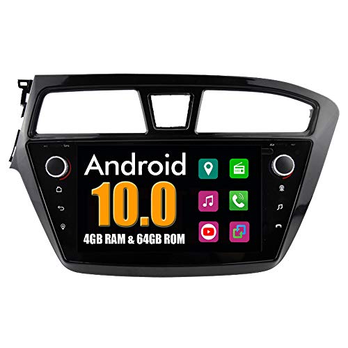 RoverOne Sistema Android Autoradio para Hyundai I20 2015 con Multimedia GPS Navegación Radio Bluetooth USB Mirror Link Estéreo