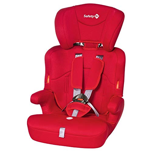 Safety 1st Ever Safe - Silla de coche para niños, de grupo 1/2/3 (9 meses-12 años, 9-36 kg), color rojo