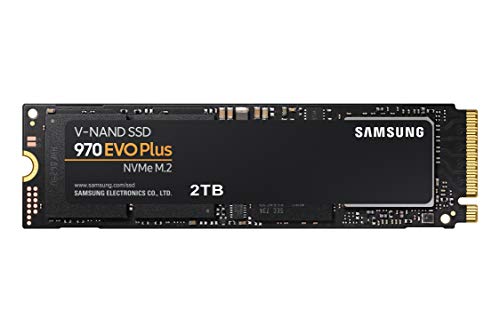 Samsung 970 EVO Plus SSD 2TB – M.2 NVMe Interface Unidad Interna de Estado sólido con tecnología V-NAND (MZ-V7S2T0B/AM)